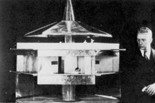 BucKminster Füller. ModeloDymaxion House y prototipos.