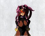 Blood Falcon enjoys herself