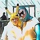 Pikachu and Squirtle