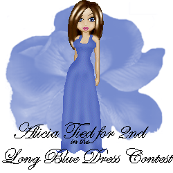 Sarcy's Dolls Long Blue Dress Contest