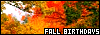 Fall Birthdays Fan