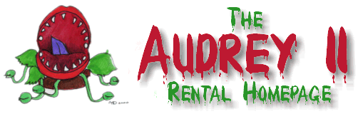 The Audrey II Rental Homepage