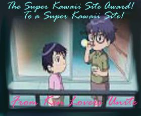 I won the Super Kawaii Site Award!!  ^_^