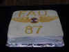 torta 87 a�os de FAU