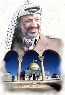 Ana bin Laden? Eh? Osamma Bin-Laden is calling to Yasser Arafat:
Listen, Yassi, there is something that I don't understand. We are both terrorists, we both killed thousands of innocent people, but all the world is hunting only me, and at the same time you are the honorable Nobel-Prize for Peace Winner! What is your secret?
Oh, it is very simple, Osamma, it's very simple. I kill only Jews!