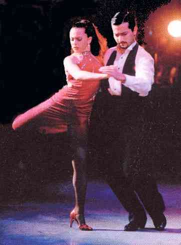 bailando tango