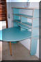 Click para ampliar - Mesa rebatible celeste