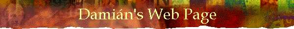 Damin's Web Page