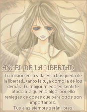 Eres el ngel de la libertad