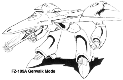 FZ-109A Elgerzorene Gerwalk Front View