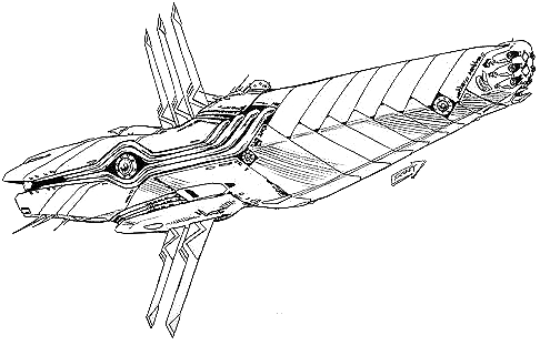 High Speed Cruiser Side View
