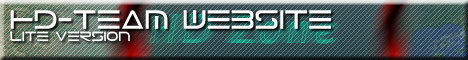 HD-Team Lite Website // Banner