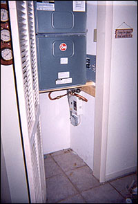 hot water