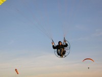 Eduardo en vuelo