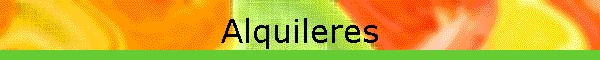 Alquileres