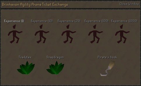 Agility rewards