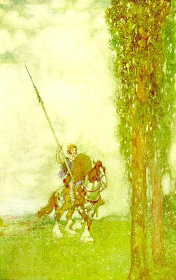 "Parsifal el tonto", obra de Willy Pogany.