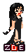 Blinkie hecho por mi, especie de vampira