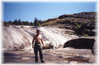 Hugo en el A Santa Rosa