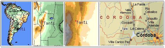 Ubicacion de Tanti