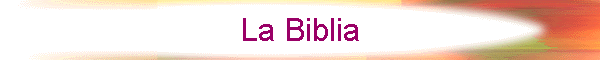 La Biblia