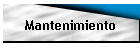 Mantenimiento