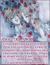 Eres el �ngel del amor