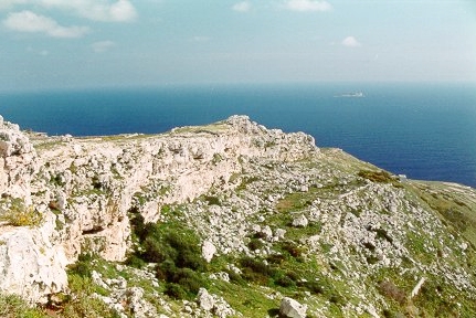 Promontory at Wardija ta� San Gorg