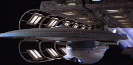 Enterprise-B in dry dock
