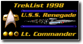 TrekList 1998 Award