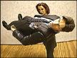 Scully carrying Mulder
