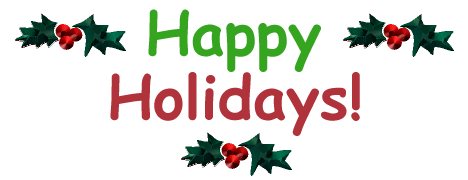 Happy Holidays