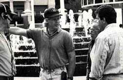 With Carter on Set