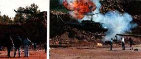 Helicopter Explosion