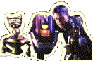 Mike and the 'Bots.  Still glowing