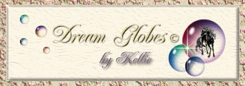 Dream Globes animated banner