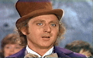 The glint of Evil in his eyes....