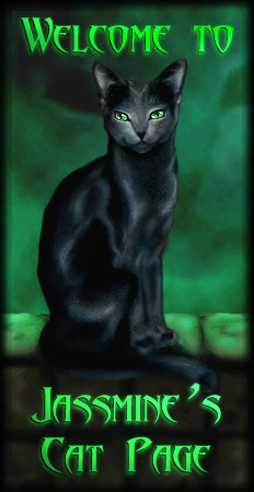 Welcome to Jassmine's Cat Page
