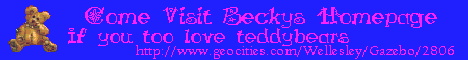 Becky's Homepage