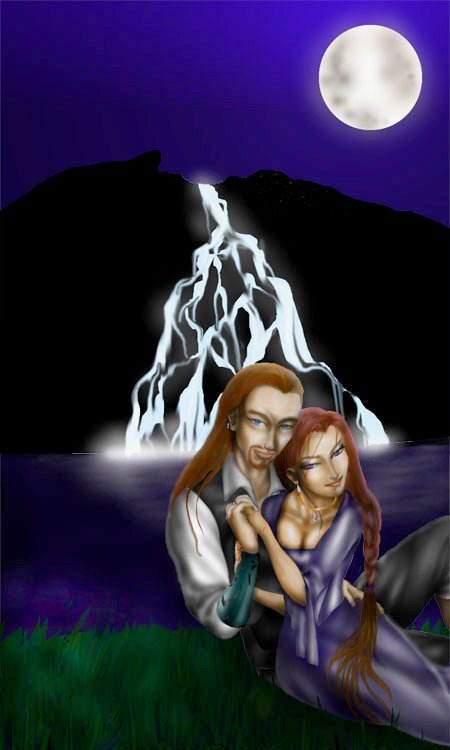 Lord Geijon Khyree & Lady Evialla Violetskye~Khyree, Indigo Valor by Nenwavriana Wraithshadow