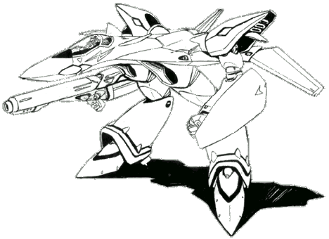 El fire Valkyrie en modo gerwalk.