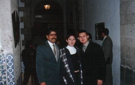 Esta fotografia fue tomada en el Exconvento de San Hipolito en la Ciudad de Mxico, en la presentacion del disco LMDMV