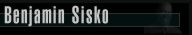 Benjamin Sisko