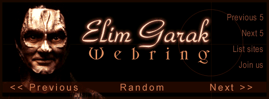 Elim Garak Webring