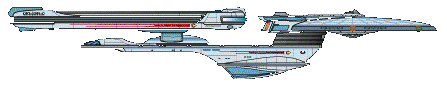 Excelsior-Class-Refit Starship (USS Enterprise-B NCC-1701-B)