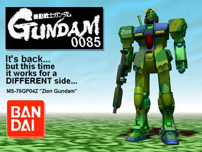 Zeon has a Gundam??