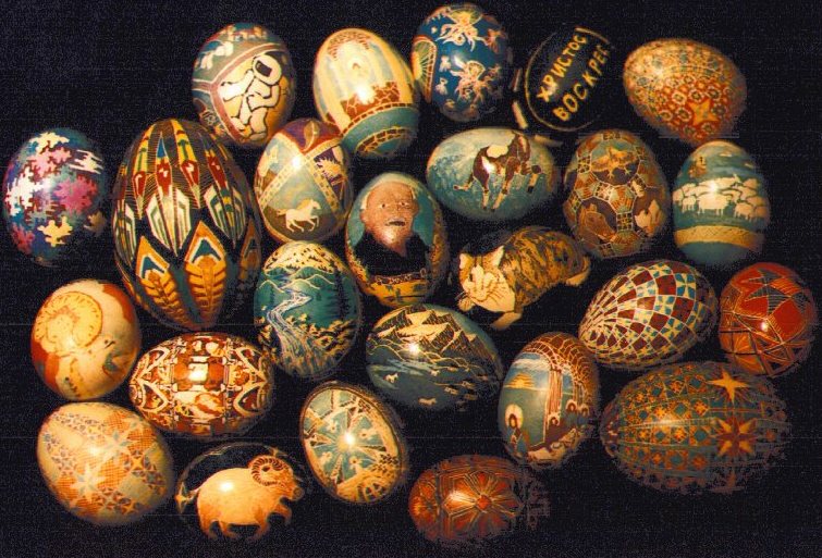 huge collection of Easter egg creations