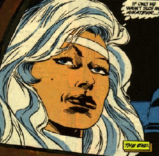 Sable musing on Spiderman's unprofessionalism....