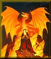 DragonFire, Oils, by Micheal Whelan