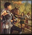 Dark Heart, Oils, by Clyde Caldwell